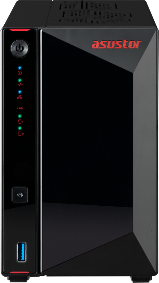 Cетевое хранилище ASUSTOR AS5402T 2-Bay NAS/Media player/Intel Celeron (AS5402T)