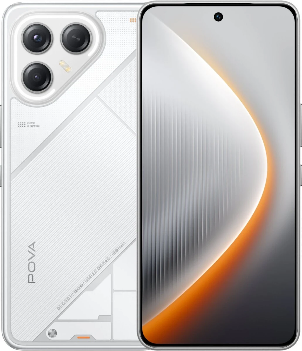 Смартфон Tecno POVA 7 Ultra 5G 256Gb 8Gb (LJ9 256+8 GEEK WHITE)