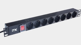 Качественные PDU производства ITK (IEK) на складе ТЕХЛАНД