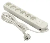 Сетевой фильтр Ippon BK232-16 3м (6 розеток) белый (коробка)