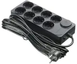 Сетевой фильтр Ippon BK-258 5м (8 розеток) черный (коробка)