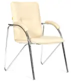 Офисное кресло Chairman   850   экокожа Terra 101 бежевый