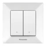 Выключатель Panasonic Arkedia скрыт. 1кл. IP20 белый глянцевый (упак.:1шт) (WMTC00222WH-RU)