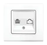 Розетка комп. Panasonic Linnera S 91400032-RU скрыт. IP20 (91400032-RU)