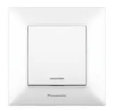 Выключатель Panasonic Arkedia Slim скрыт. 2кл. IP20 белый (упак.:1шт) (WNTC00122WH-RU)