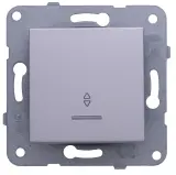 Переключатель Panasonic Karre&Arkedia скрыт. 1кл. IP20 серебро (упак.:1шт) (WKTT00042SL-RU)
