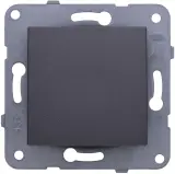 Выключатель Panasonic Karre&Arkedia скрыт. 1кл. IP20 дымчатый (упак.:1шт) (WKTT00012DG-RU)