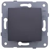 Выключатель Panasonic Karre&Arkedia скрыт. 1кл. с подсветкой IP20 дымчатый (упак.:1шт) (WKTT00052DG-RU)