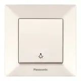 Выключатель Panasonic Arkedia скрыт. 1кл. IP20 бежевый (упак.:1шт) (WMTC00162BG-RU)