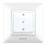 Выключатель Panasonic Arkedia Slim скрыт. 1кл. IP20 белый (упак.:1шт) (WNTC00222WH-RU)