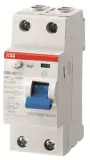 Выключатель дифф. тока ABB F202 (2CSF202001R0160) 16A 10мА (2CSF202001R0160)