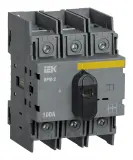Выключатель IEK MVR20-3-100 ВРМ-2 100A 3П 400В 3мод черный (упак.:1шт)