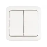 Выключатель Legrand Quteo откр. 2кл. IP44 белый (782302)