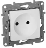Розетка силов. Legrand Etika 672234 скрыт. штор. IP21 (672234)