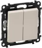 Выключатель Legrand Valena Life скрыт. 2кл. IP20 слоновая кость (752505)