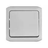 Выключатель Legrand Quteo откр. 1кл. IP44 серый (782330) (782330)