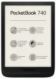 Электронная книга PocketBook 740 7.8" E-Ink Carta 1872x1404 Touch Screen 1Ghz 1Gb/8Gb/microSDHC/подсветка дисплея черный