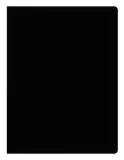 Папка метал.пруж.скоросш. Бюрократ Black&White BWPZ08P A4 пластик 0.8мм (BWPZ08P)