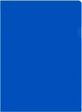 Папка-уголок Бюрократ -E310N/1BLU непрозрачный A4 пластик 0.18мм синий (-E310N/1BLU)