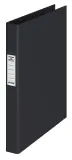 Папка на 2-х кольцах Durable 3130-01 A4 ПВХ кор.35мм торц.карм с бум. встав черный