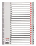 Разделитель индексный Esselte 100107 A4 пластик 20 индексов 1-20