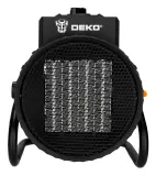 Тепловая пушка электрическая Deko DKIH2200W 2200Вт желтый/черный (082-1010)
