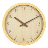 Часы настенные аналоговые Бюрократ Wood WALLC-R60P D25.5см бежевый