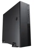Slim Case Powerman EL510 Black PM-300ATX U3.0*2+U2*2+A(HD): fan 9cm; intrusion switch, Micro-ATX, Mini-ITX Image