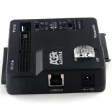 Адаптер-переходник для HDD/SSD AgeStar 3FBCP SATA IDE USB3.0 пластик черный Image