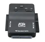 Адаптер-переходник для HDD AgeStar 3FBCP1 IDE SATA IDE пластик черный 2.5" 3.5" Image