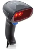 Datalogic QuickScan QD2590, Kit, 2D Mpixel Imager, USB/RS-232/Wedge Multi-Interface, Black (Kit includes Scanner, USB Cable 90A052258 and Stand STD-AUTFLX-QD25-BK) Image