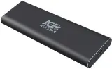 Внешний корпус SSD AgeStar 3UBNF5C SATA III USB 3.0 USB 3.0 Type-С алюминий черный M2 2280 B-key Image