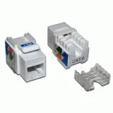 Модуль Keystone RJ45, Cat.6, UTP, 90 градусов, белый Image