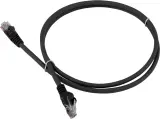 Патч-корд LANMASTER LSZH UTP кат.5e, 1.0 м, черный Image