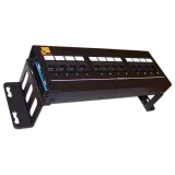 Патч-панель LANMASTER настенная с фронтальным монтажом 12 портов, UTP, кат.5E Image