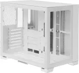 LIAN LI PC-O11 Dynamic Mini Snow White, Small Case: ATX, Micro-ATX, Mini-ITX, 2xUSB 3.2, 1xUSB 3.2 Type C, 1xAudio, Included Fans: none Image