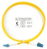 Cabeus FOP(d)-9-LC-LC-1,5m Шнур оптический duplex LC-LC 9/125 sm 1,5м LSZH Image