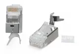 Cabeus 8P8C-SH-C7(1.5)-TWP Коннектор RJ-45(8P8C) под витую пару, категория 6a/7/7a, экранированный, универсальный Image