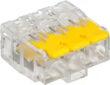 Клемма IEK СМК 228-413 3x 0.2-4мм2 дл.19мм ш.19.2мм желтый/серый (упак.:4шт) (UKZ60-413-004)