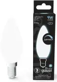 Лампа светодиодная Gauss Filament 103201209-D 9Вт цок.:E14 свеча 220B 4100K св.свеч.бел.нейт. (упак.:1шт) Image