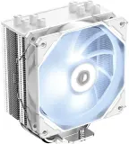 ID-COOLING SE-224-XTS WHITE LGA1700/1200/115X/AM5/AM4 (10шт/кор, TDP 220W, PWM, 4 тепл.трубки прямого контакта, White LED FAN 120mm, белый) RET Image