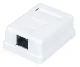 Розетка WRline WR-WS-8P8C-C5E-1 комп.RJ45 1 кат.5E UTP бел. (упак.:1шт) Image