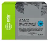 Картридж струйный Cactus CS-C8767 №130 черный (29мл) для HP DJ 5740/5743/5745/5748/5793/5940/5943/6540/6540d/6540dt/6543/6543d/6620/6623/6840/6843/6940/6940dt/6943/6980series/6980dt/6983/6985/9800series/9860/DJ 6310/6310xi/6313/6315/6318 Image