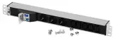 ЦМО Rem-32 с авт., 3 Schuko, 5 IEC 60320 C13, 32 А, алюм., 19", колодка Image