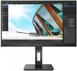 Монитор 27" AOC Q27P2Q 2560x1440 75Hz IPS LED 16:9 4ms D-Sub HDMI DP 4*USB3.2 50M:1 1000:1 178/178 300cd HAS Pivot Tilt Swivel Speakers Black