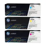 Картридж лазерный HP 312A CF440AM голубой/желтый/пурпурный x3упак. (2400стр.) для HP CLJ Pro M476 Image