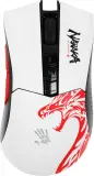 Мышь A4Tech Bloody R90 Plus Naraka белый/рисунок оптическая (5000dpi) беспроводная USB (7but) Image