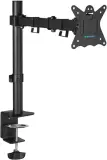 Кронштейн для мониторов Kromax CASPER-507 черный 10"-34" макс.10кг настольный поворот и наклон Image