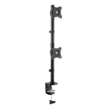 Кронштейн для мониторов Arm Media LCD-T43 черный 15"-32" макс.20кг настольный поворот и наклон верт.перемещ. Image