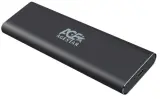 Внешний корпус SSD AgeStar 31UBNV1C NVMe USB3.1 алюминий серый M2 2280 M-key Image